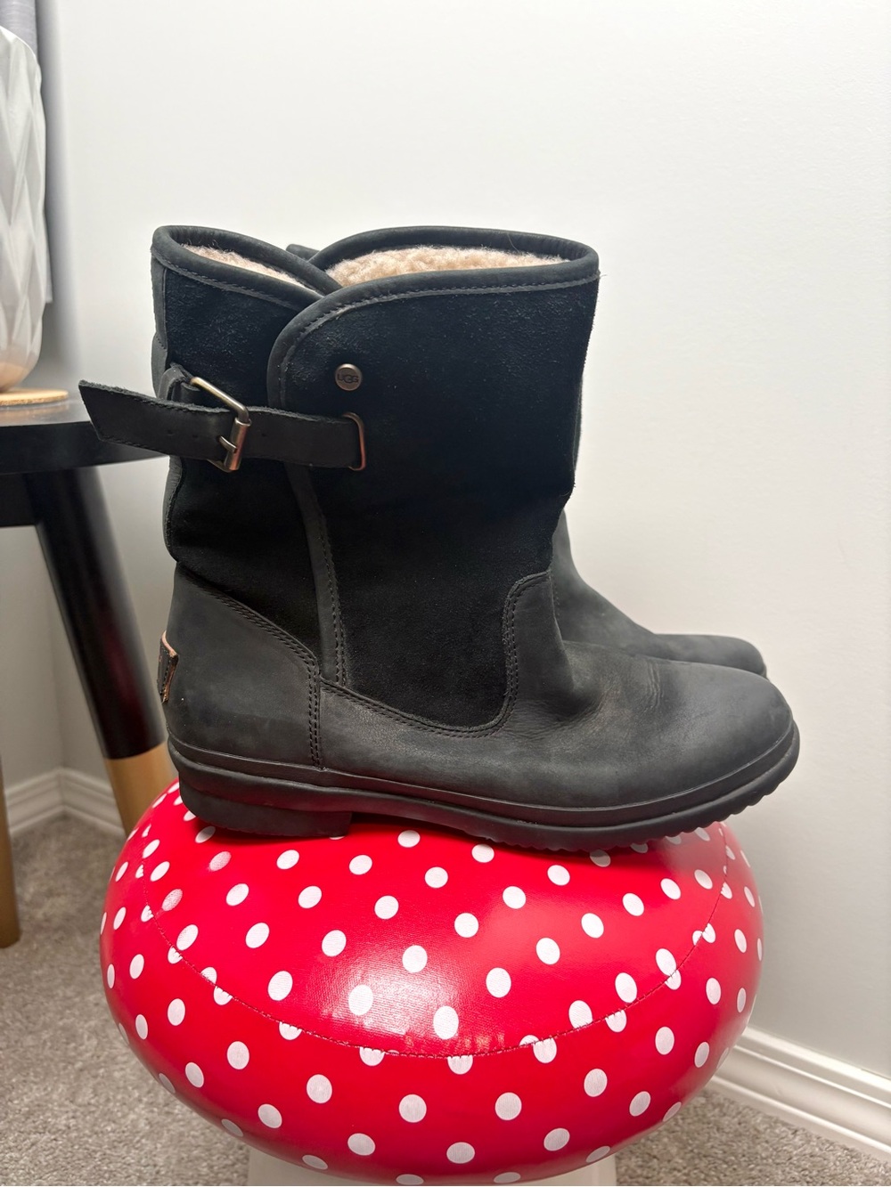 Ugg Oren Black Waterproof Boots